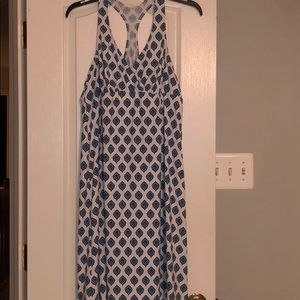 Ladies Spunkwear racerback v-neck dress XL